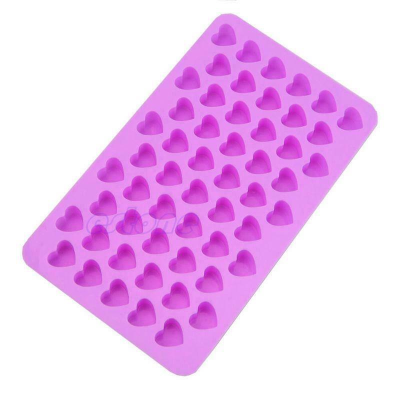 Silicone Ice Cube Mold Candy Chocolate Cake Cookie Cupcake Soap Molds Mould DIY