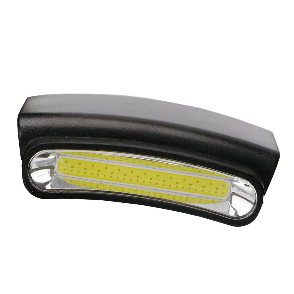 Outdoor Clip On COB LED Visor Light Battery Powered Hands Free Headlamp