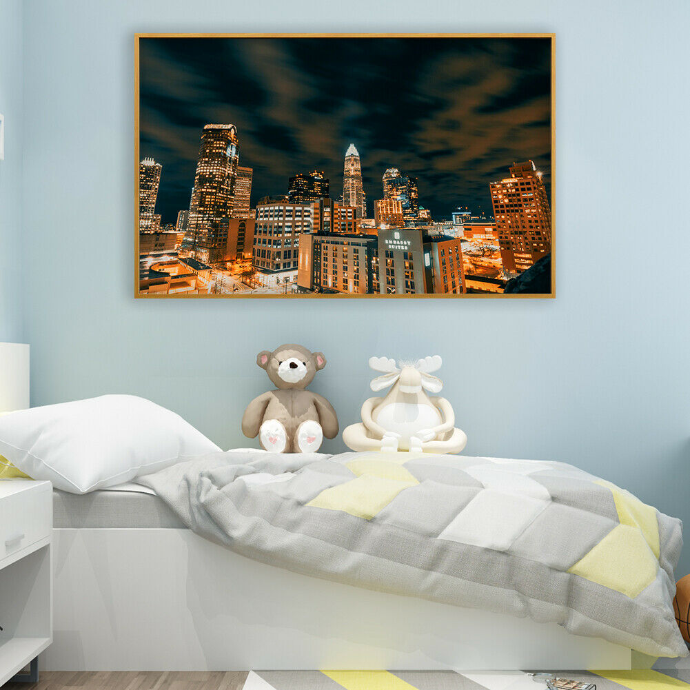 1000 Pieces Lighting City Paper Jigsaw Puzzles Assembling Picture 75 X 50cm @