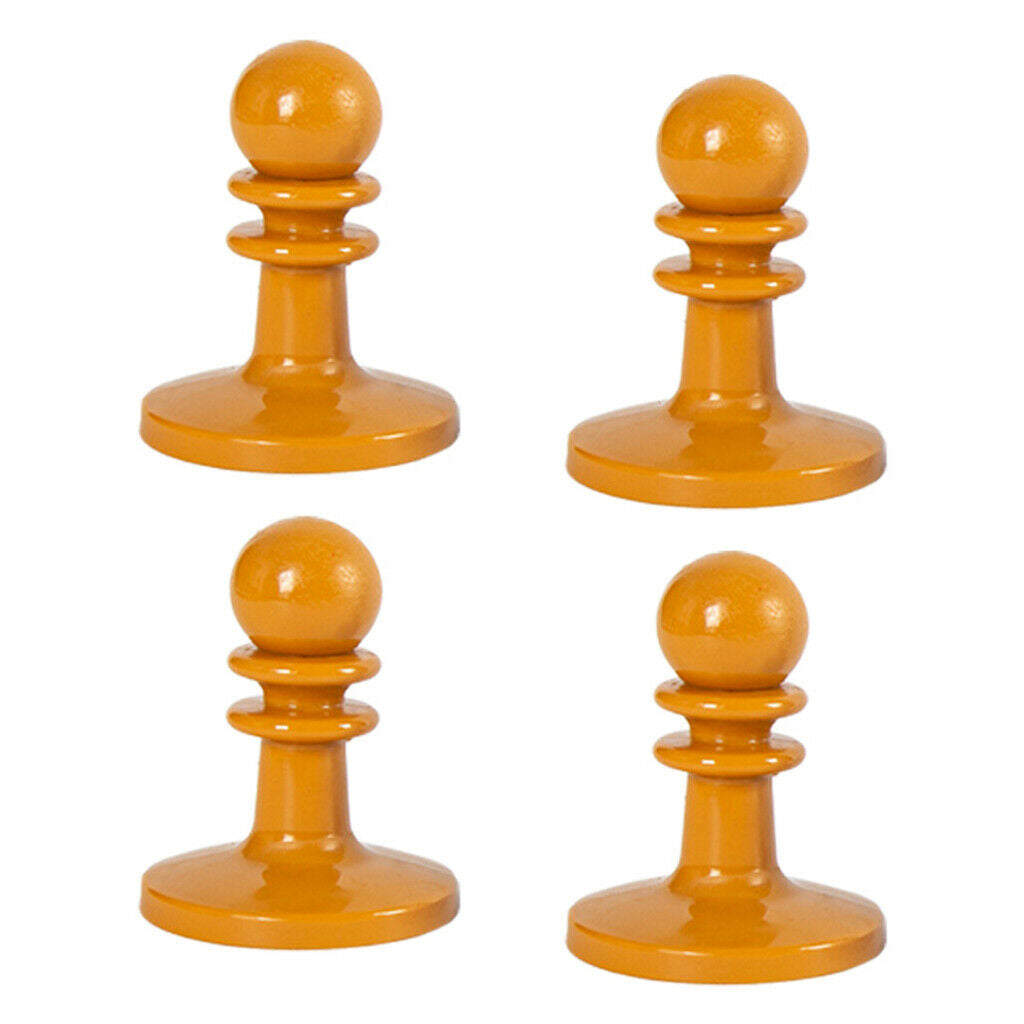 4Set Outdoor Canopy Pole Lightning Protector Yellow