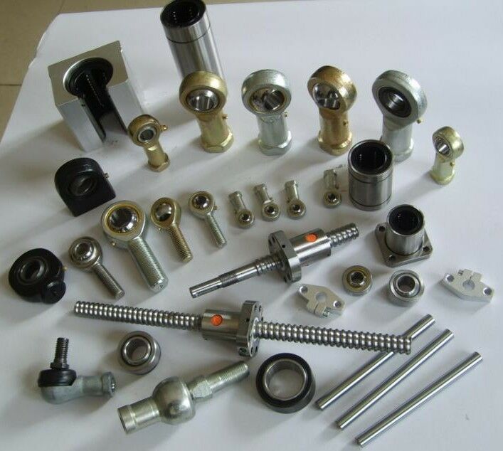 (1)CNC Linear Motion Bushing Ball Bearing Square Flange Type LMK 35UU 35*52*70mm