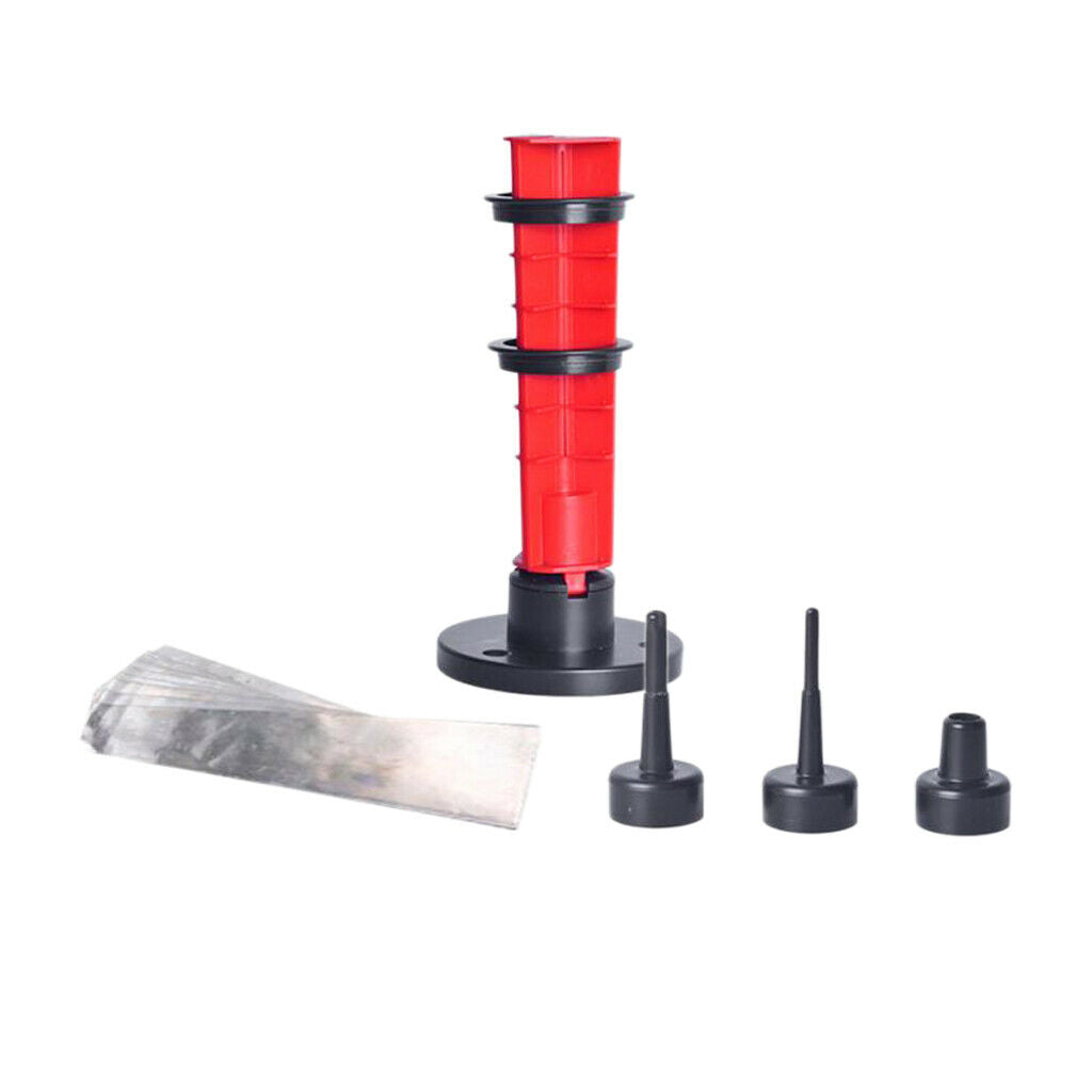 Archery Fletching Stick Fletches Vanes Jig with Scale for Multi-size Arrows