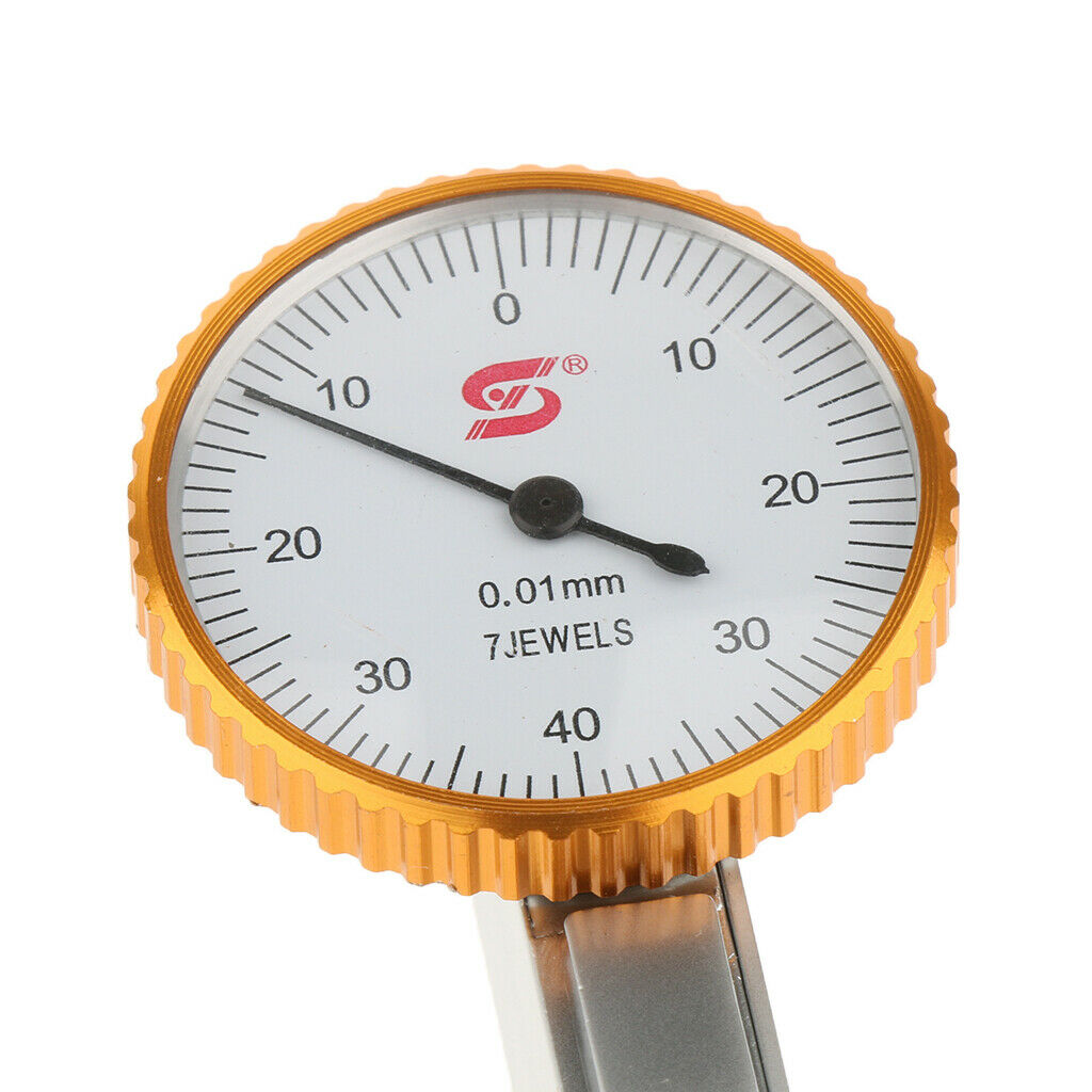 0-0.8mm Lever Dial Test Indicator Meter 0.8mm Gauge Measuring