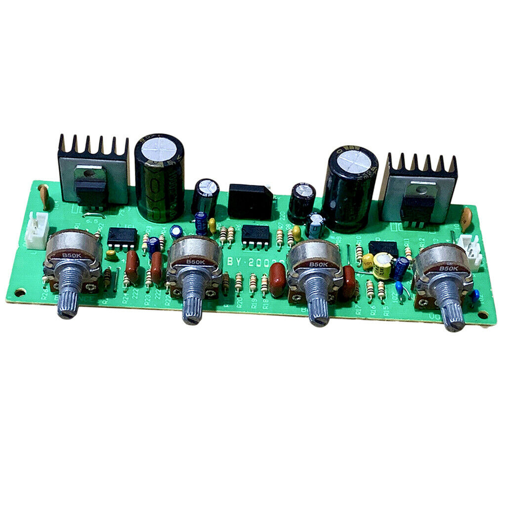 Preamp Volume Control Board With Four Buttons For Highs, Lows,