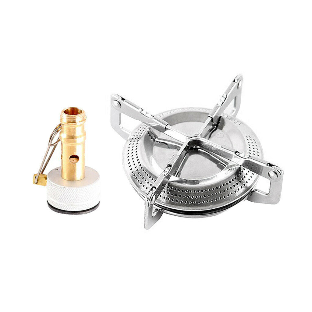 Mini Camping Picnic BBQ Gas Stove Furnace Butane Burner Cookware
