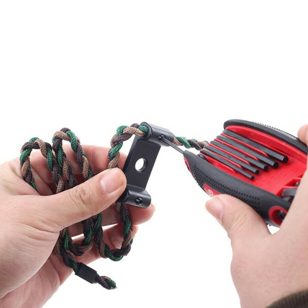 Archery Bow 9 in 1 Hex Wrenches Spanners Tools for Repairing Adjusting Bow