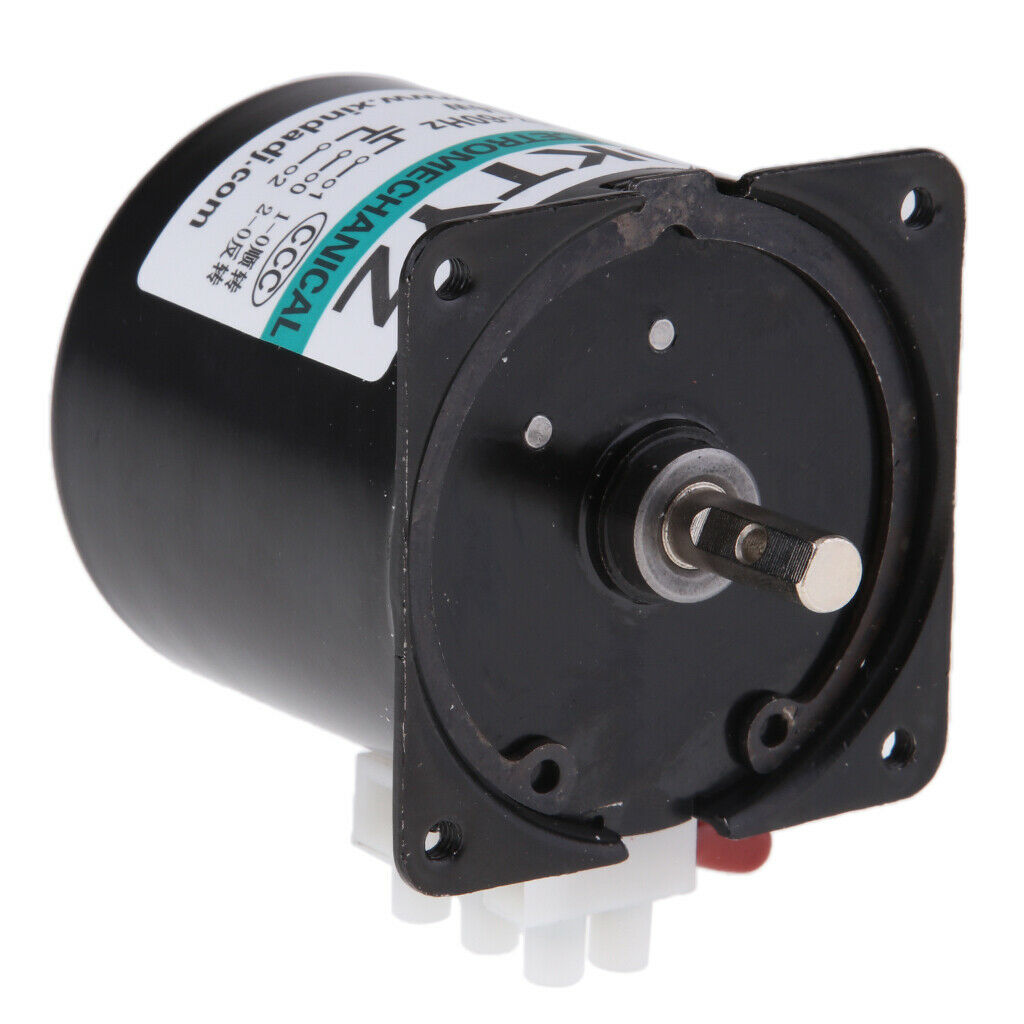 60KTYZ 220V 5r/min 5RPM Permanent Magnetic Electric Synchronous Motor 14W