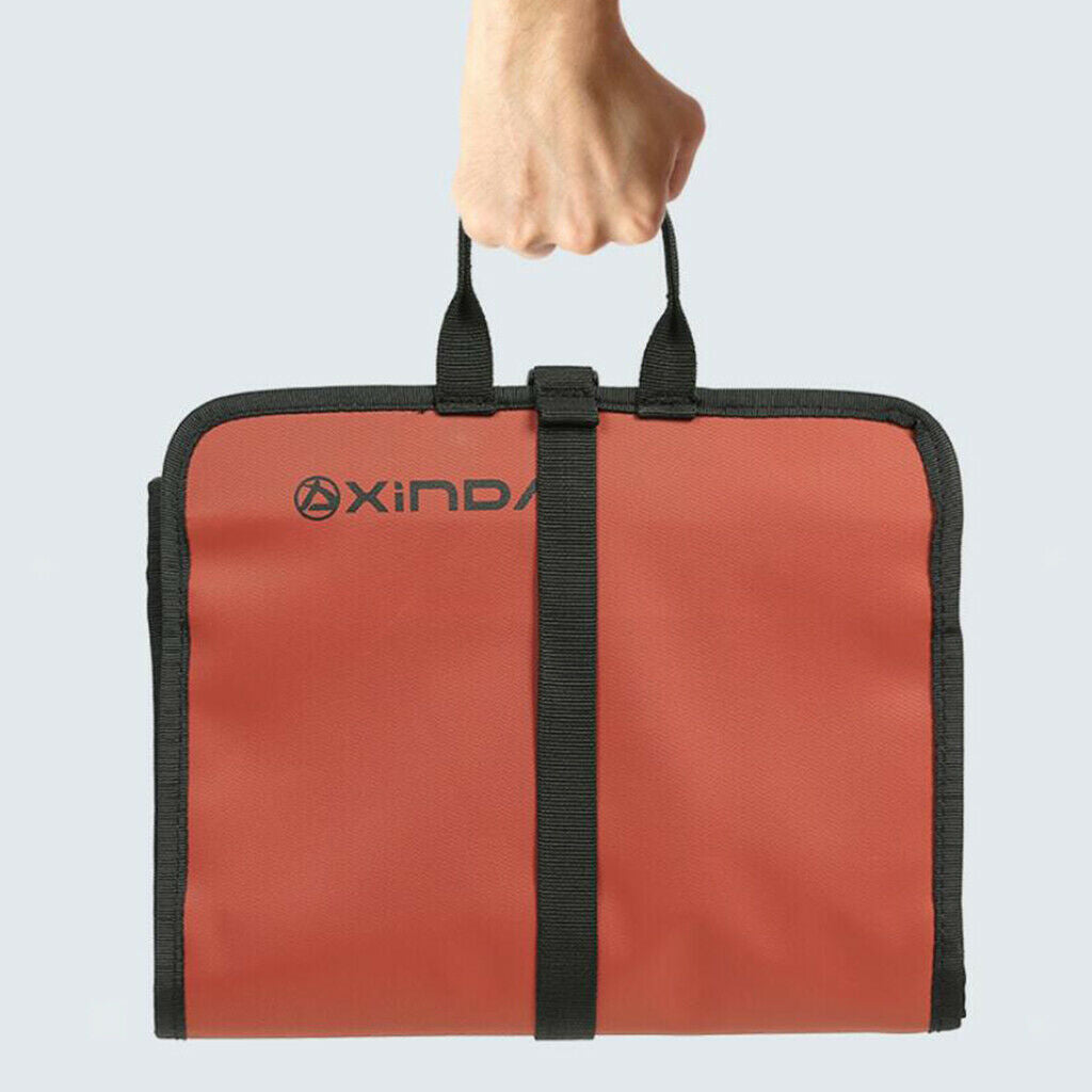 Pro Portable Foldable Quickdraw Carabiner Collection Bag Pouch Lightweight