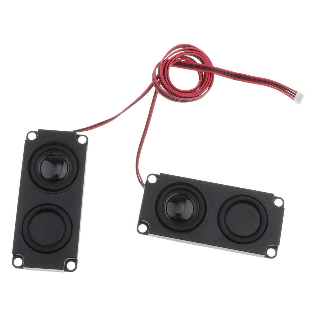 Replacement Audio Speake Loud Speakers 4ohm 5W Full Range for TV Laptop