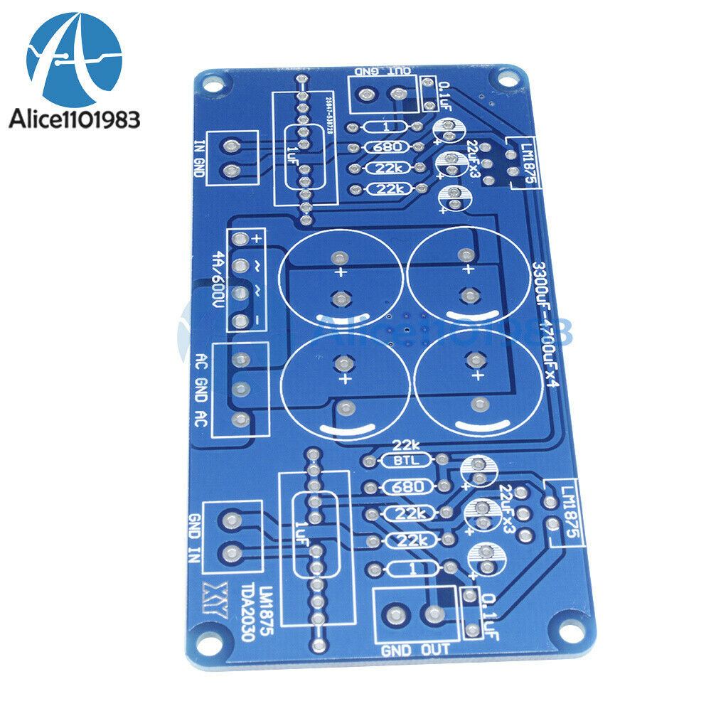 2PCS LM675 LM1875T TDA2030 TDA2030A Audio Power Amplifier PCB Board for DIY