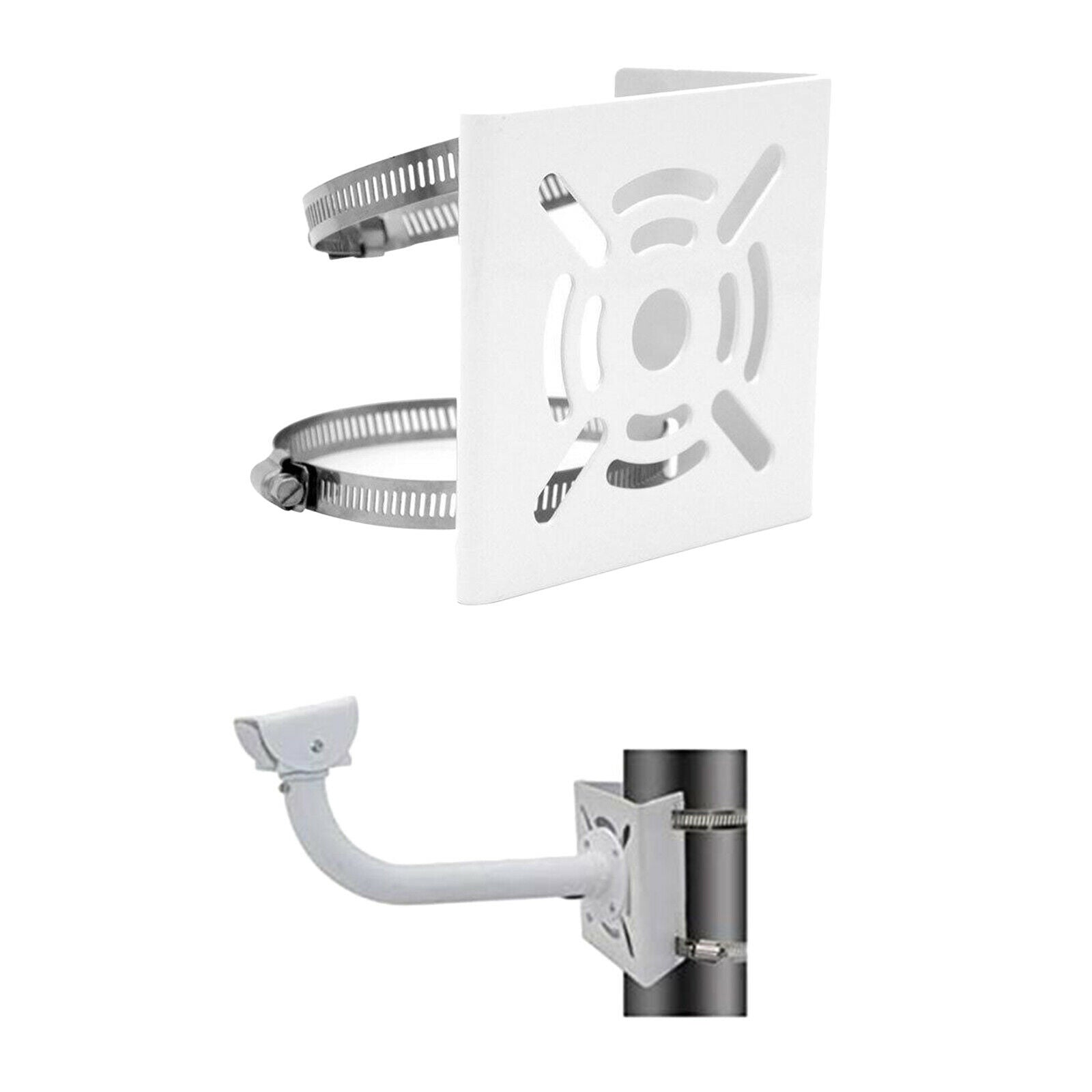 Universal CCTV Accessory Hoop Bracket Installation Pole Mounting Bracket Camera