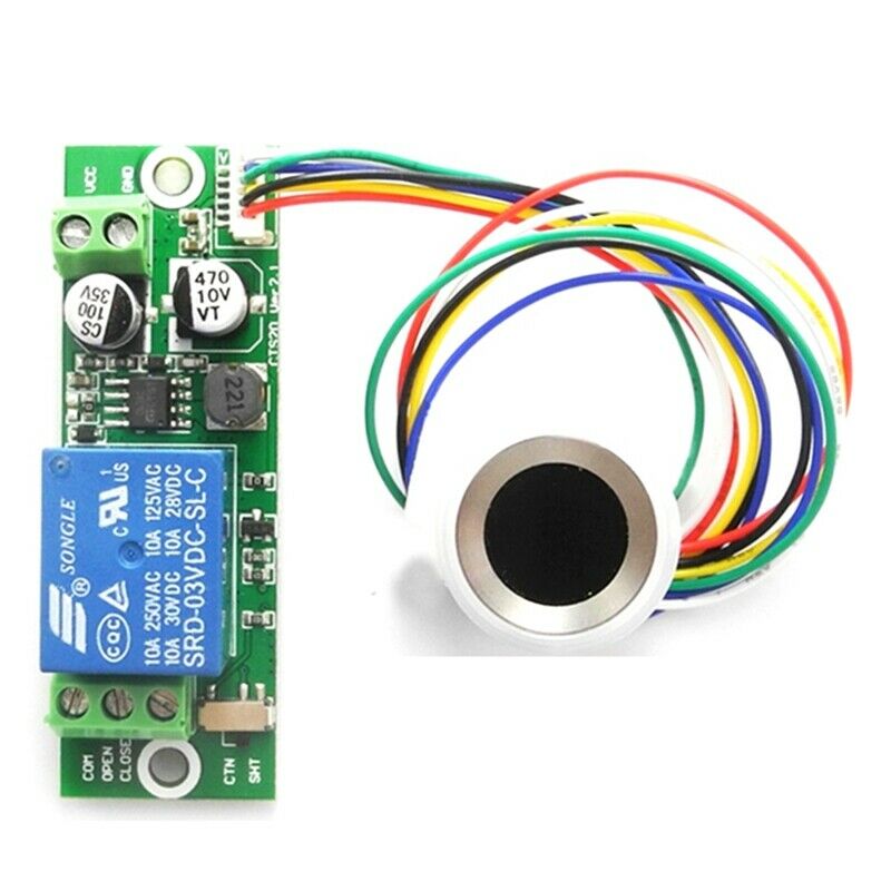 DIY Fingerprint Identification Module Fingerprint Authentication Control RelayI5