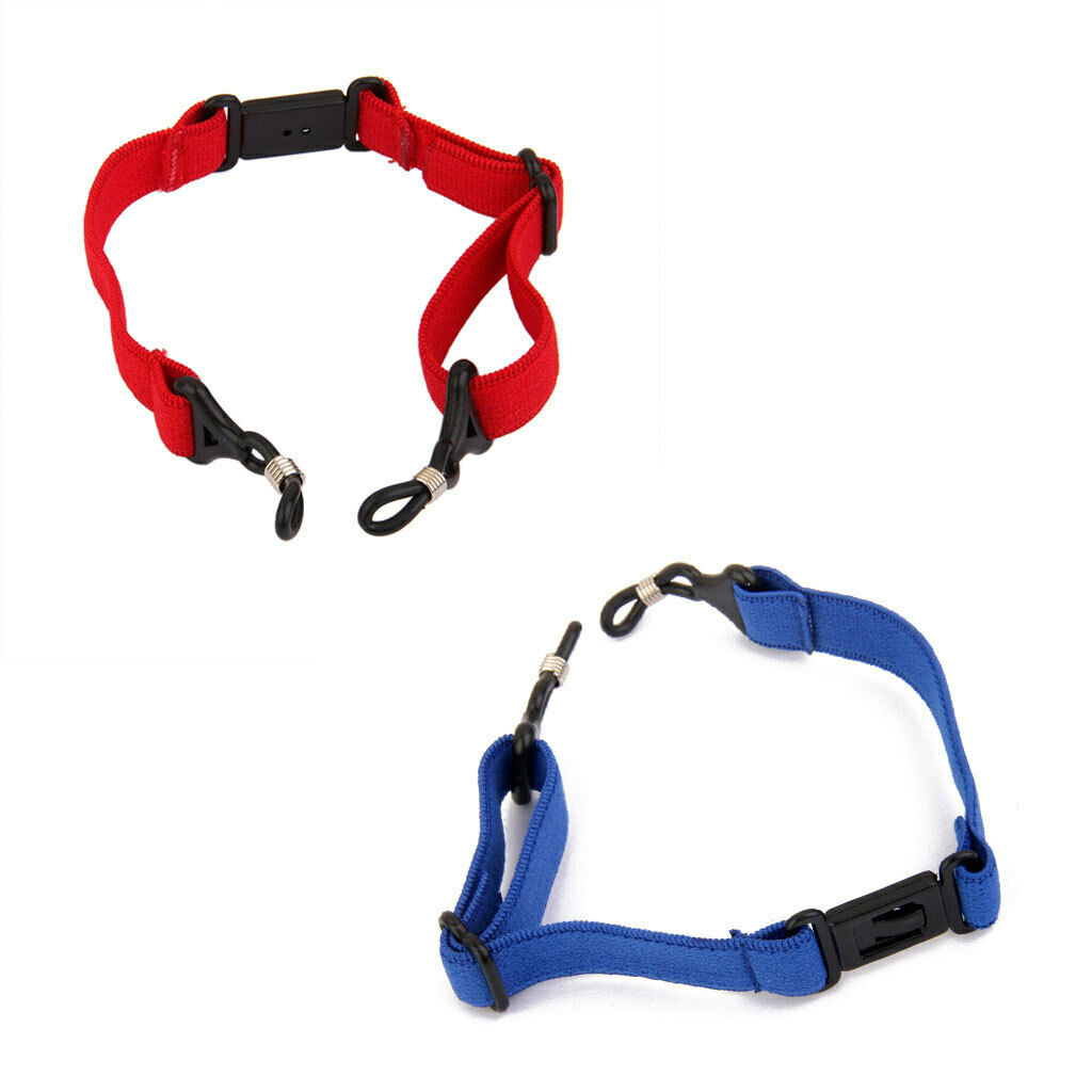 2pcs Non-Slip Sports Eyeglasses Rope Cord Eyewear Chains Strap Holder String for