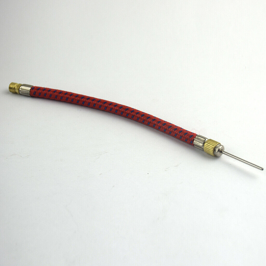 16cm Pump Extension Hose Schrader Valve Sport Ball Needle Airbed Pumping Adapter