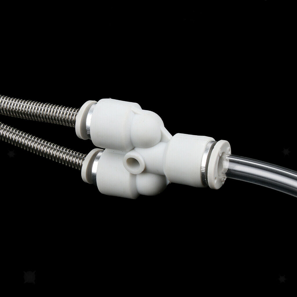 2 Stage Hose Pipe Propane Regulator Adapter Assy for Flat Gas Tank Camping Stove