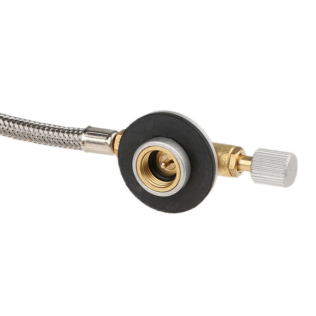 Stainless Steel Gas Stove Outdoor Camping Split Burner W / Preheating Device