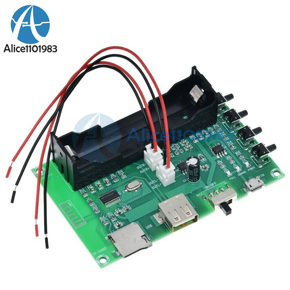 PAM8403 Bluetooth Amplifier Stereo Board Dual channel 10W For 18650 Battery
