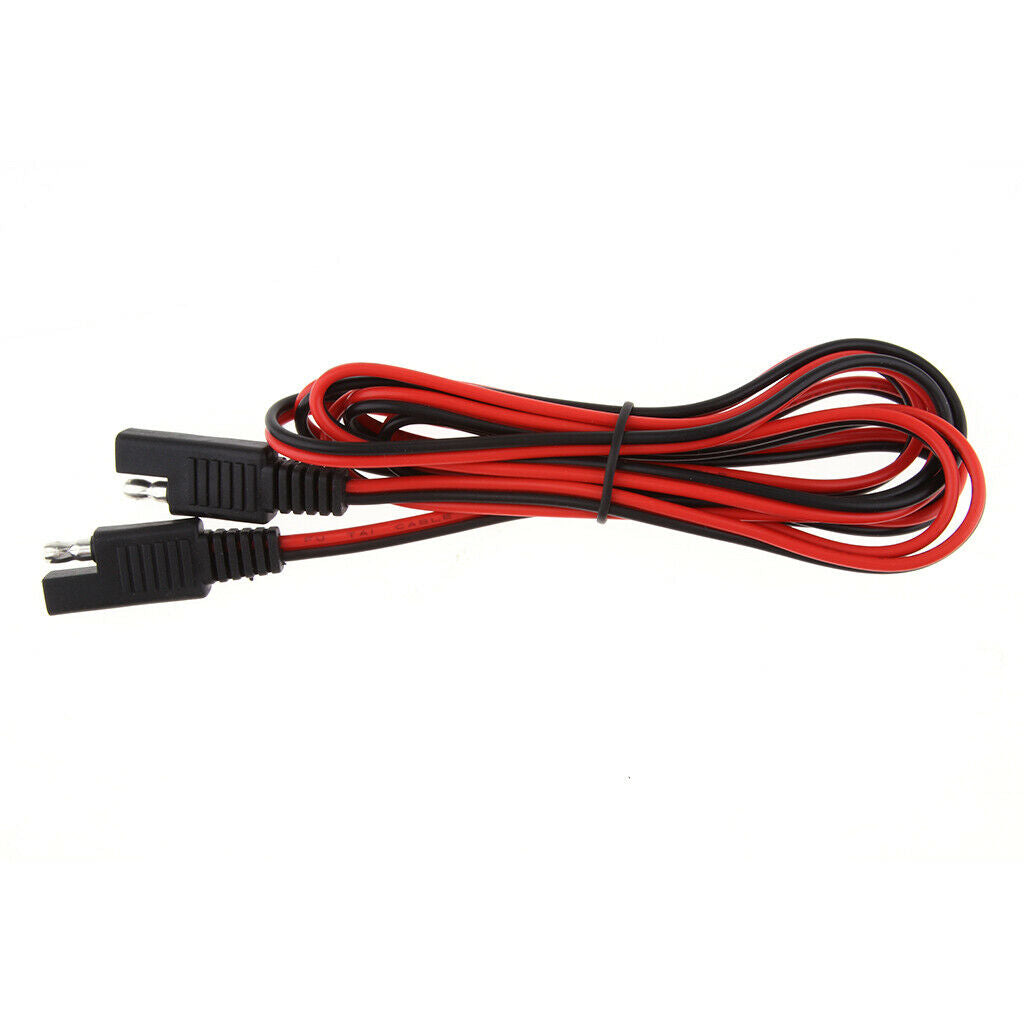 2m Plastic 18AWG DC Harness Charging SAE Connector Extension Cable Adapter