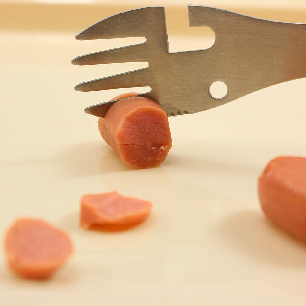 Lightweight Spoon Fork Multifuntional Spork - 7.1 x 1.4inch