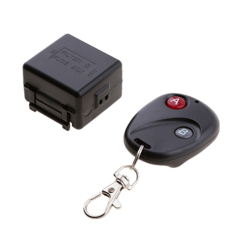 12V 1CH Wireless Remote Control ON/OFF Switch Receiver Transmitter 433MHz