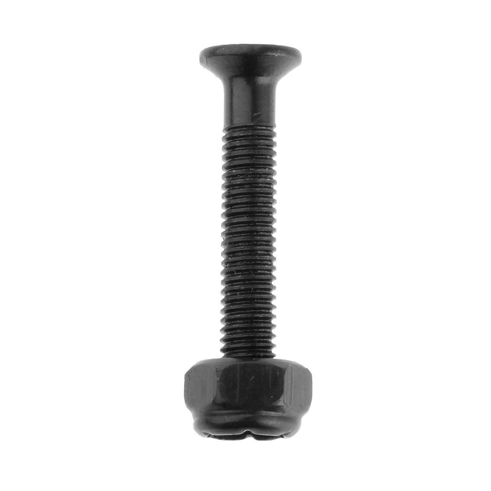 8Pack Longboard Skateboard Wheel Repair Hardware Screws Accessories Black