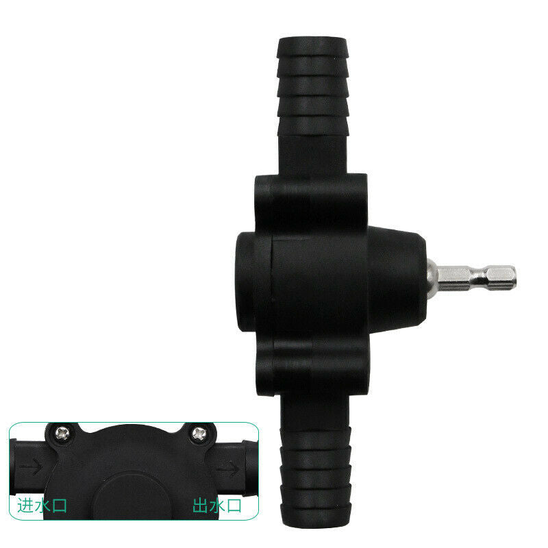 Mini Pumps Hand Electric Drill Drive Self Priming Pump Oil Fluid Water Transfer