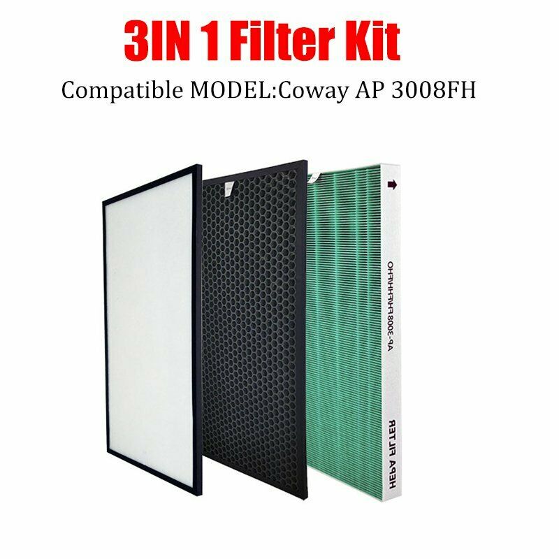 For Coway AP 3008FH Air Purifier Multifunctional Activated Carbon Pre Filters