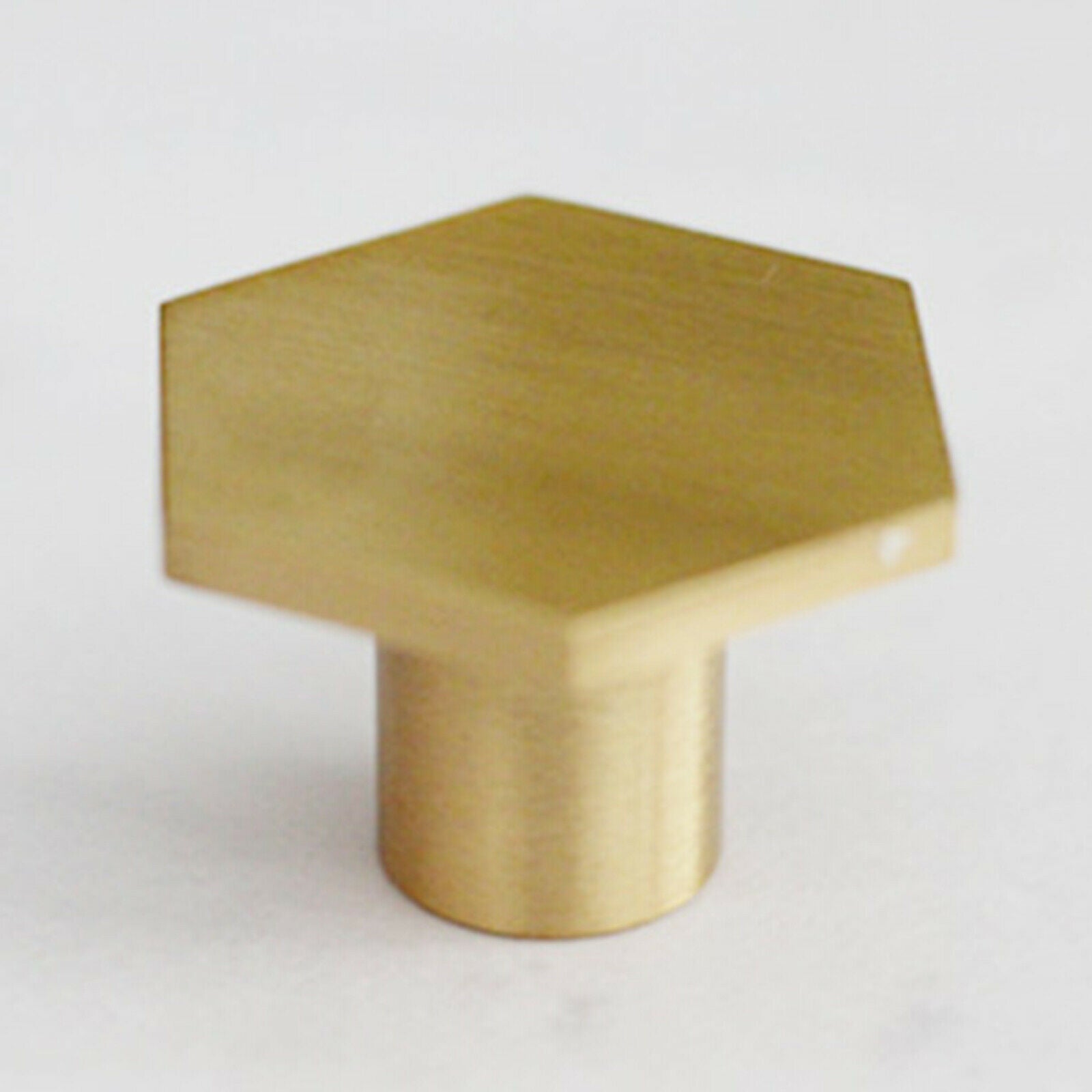 10x Solid Brass Cabinet Knobs Dresser Drawer Wardrobe Pull Handles Kitchen