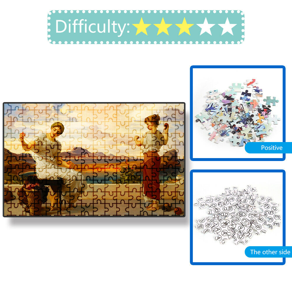 1000 Pieces DIY Wrap Yarn Jigsaw Puzzles Educational Toys for Kids Gift @