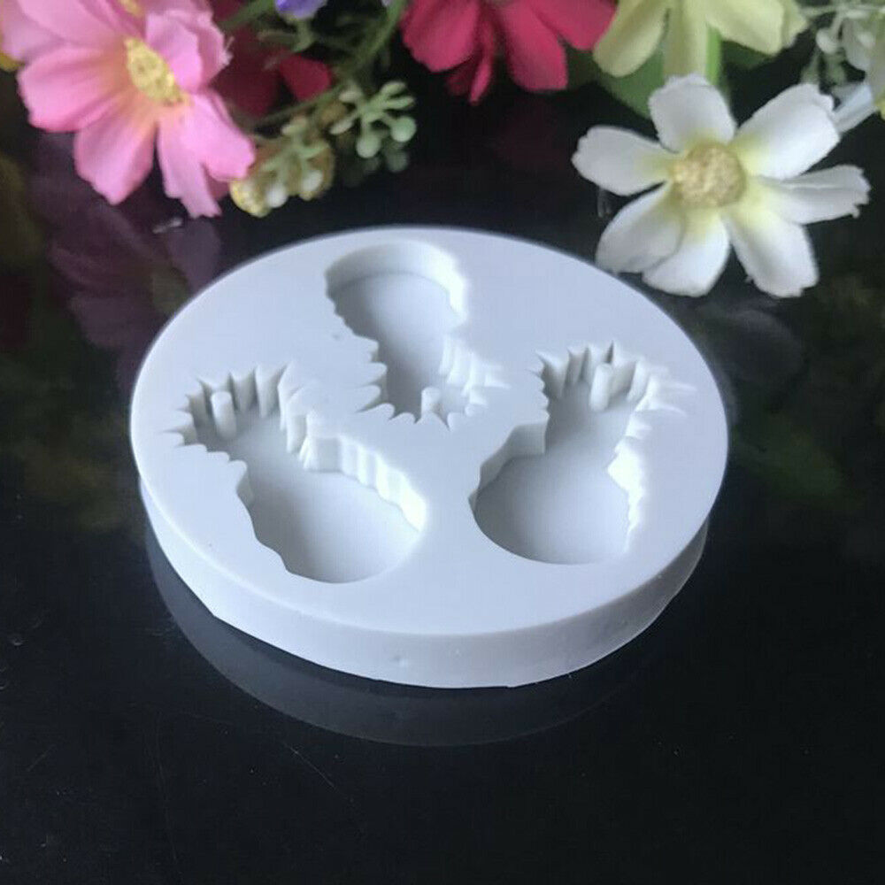 Mini Pineapple Shape Silicone Molds DIY Keychain Pendants Epoxy Fondant Mould