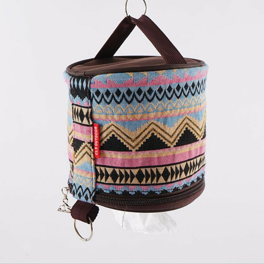 2Pcs Camping Toilet Paper Tissue Hanging Holder Box Case for Outdoor Car