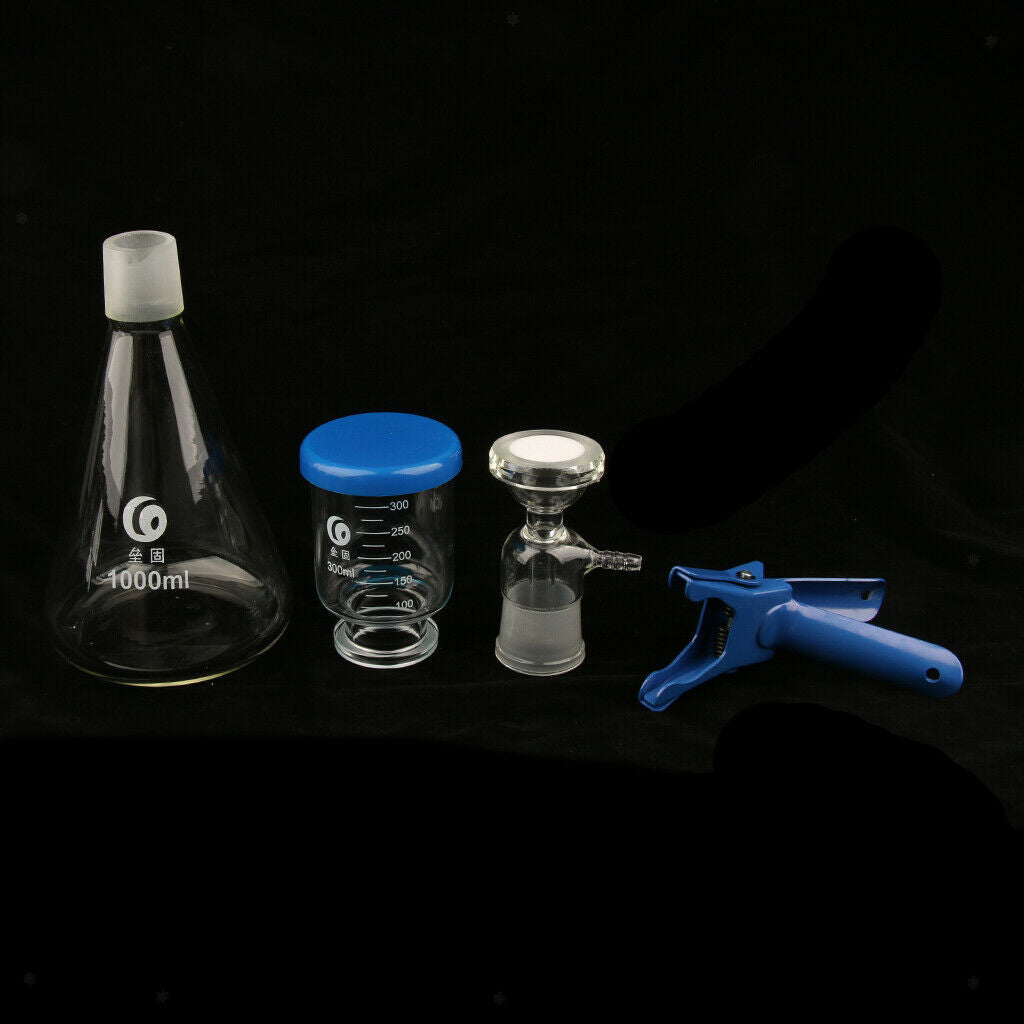 1 Set 1000ml Vacuum Filtration Apparatus Lab Filtration Unit Laboratory Kits