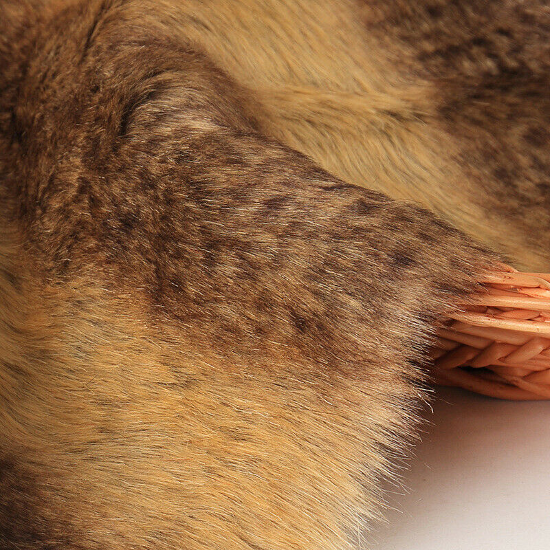 3cm Dyed Artificial Fur Fabric Long Acrylic DIY Plush Sewing Home Textile Craft