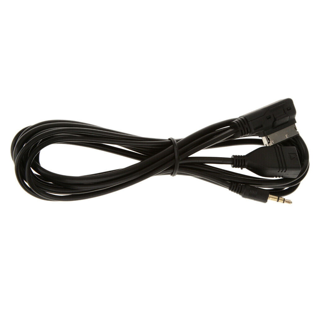 3.5mm Jack Aux Music AMI MMI Interface USB Cable for VW Touran Tiguan