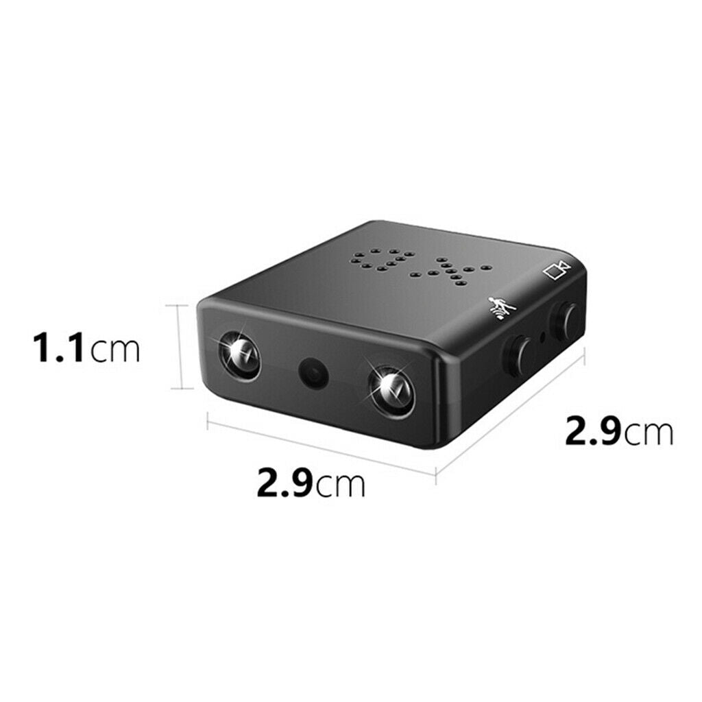 3x XD Mini Small Micro Spy HD 1080P Camera Night Vision for Home Office Outdoor