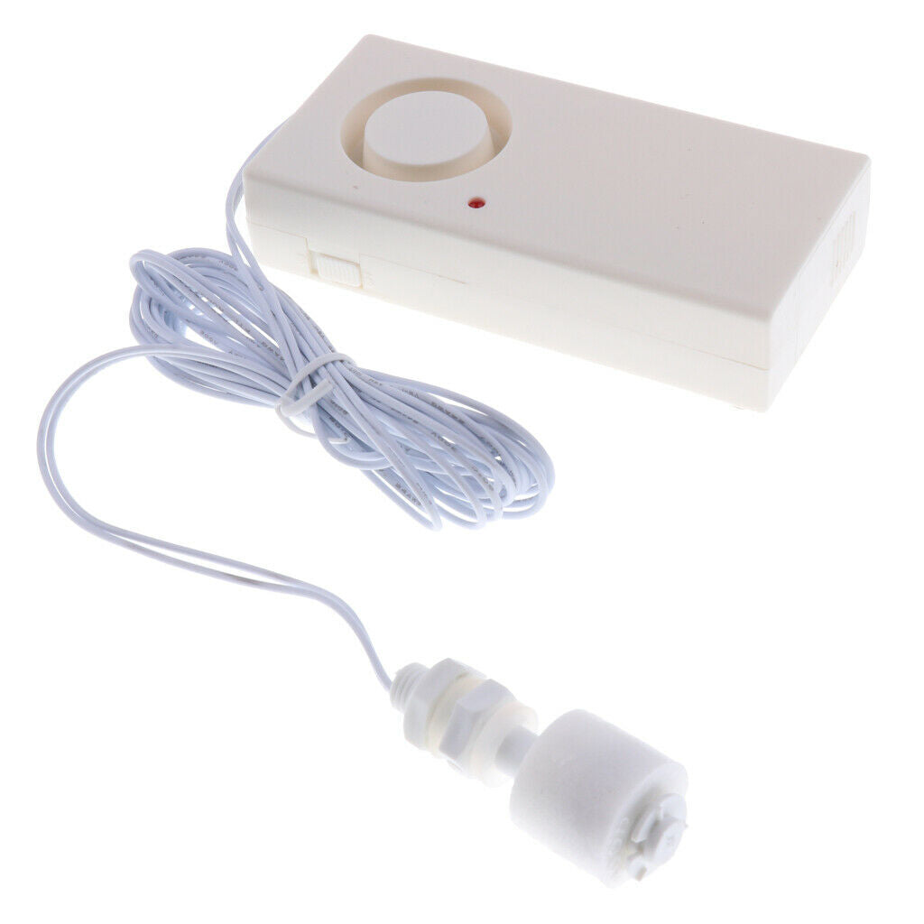 2-in-1 Wireless Water Sensor Alarm Water LeakOverflow Detector Dry Sensor