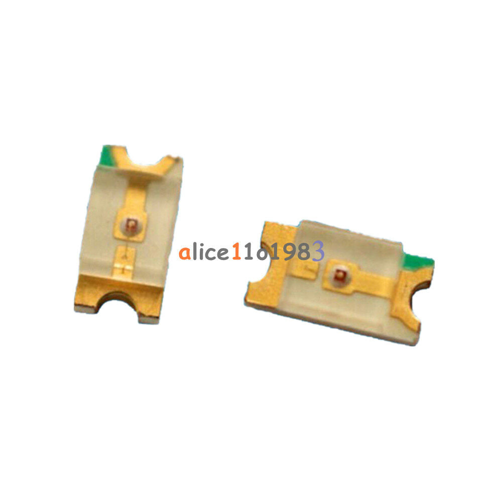 100pcs White super bright 1206 SMD Led Light Bulbs Lamp Car SMT Brightness TOP