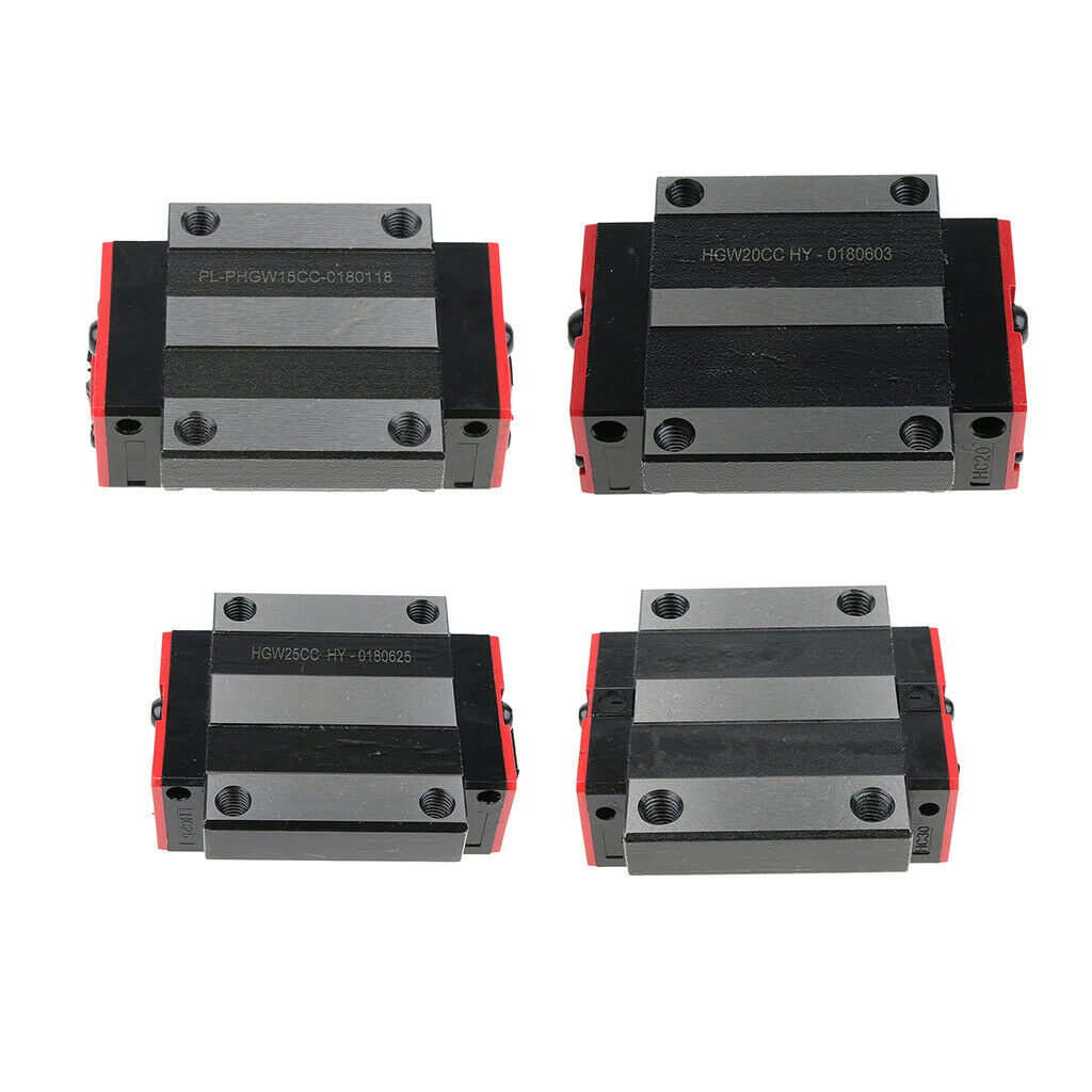 HGH20 Linear Guide Block, Flange Type, Bearing Steel