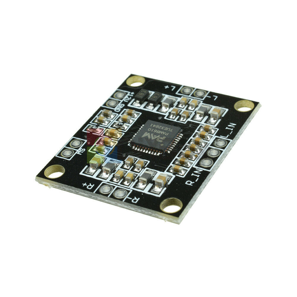2PCS Digital PAM8610 2X15W Dual channel Stereo Class Amplifier Board DC 12V