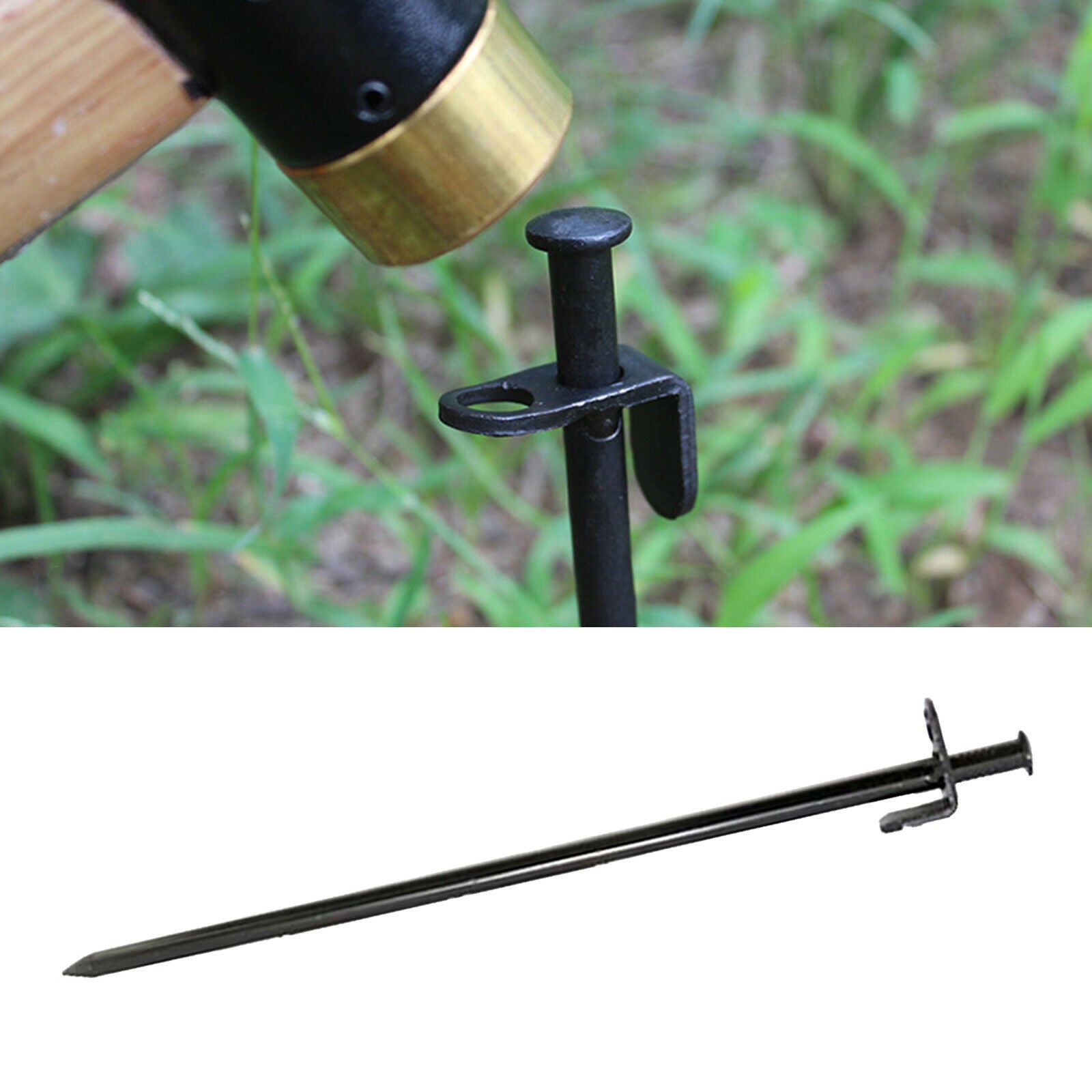 Camping Tent Stakes Pegs Multiuse Ground Nails for Outdoor Climbing Awning