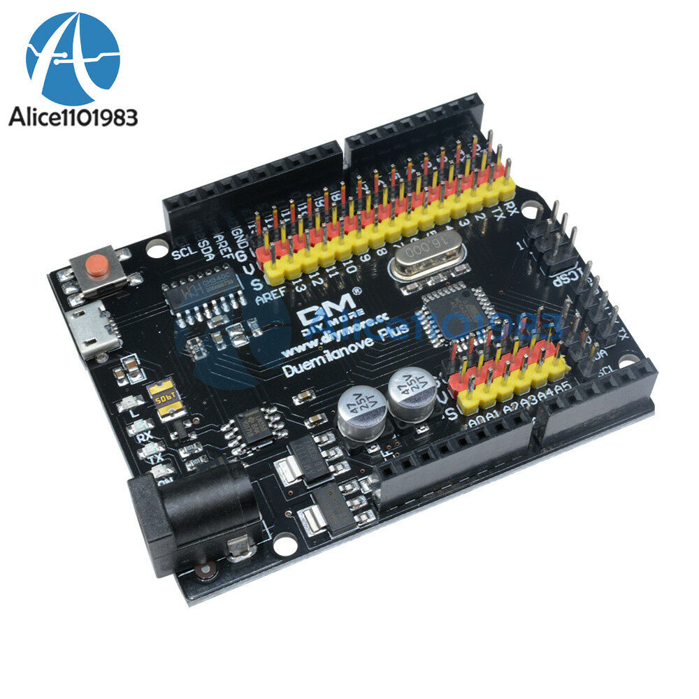 Duemilanove Plus Board ATmega328P CH340 5V 16Mhz USB Cable Replace FT232 Arduino