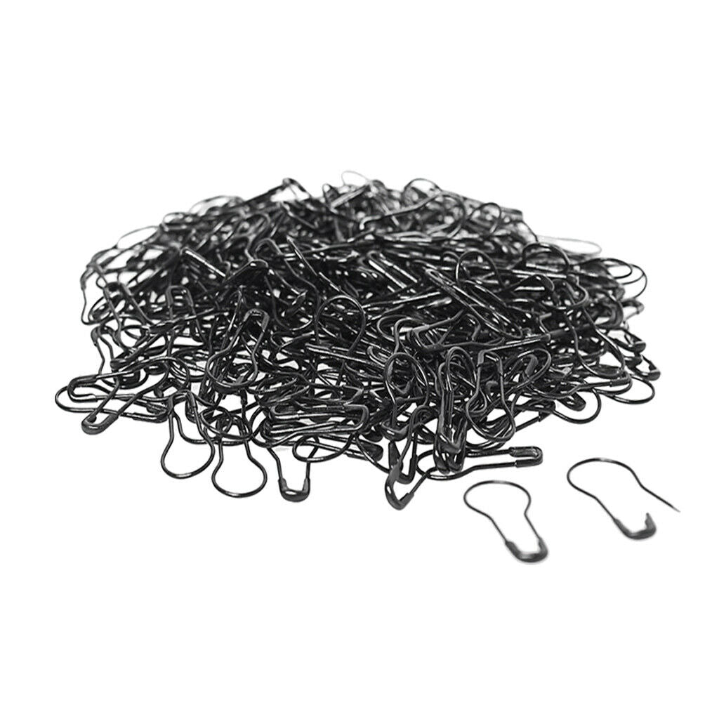 1000 Pear Pins Pumpkin Safety Pins Metal Calabash Pins, Knitting Crochet Locking