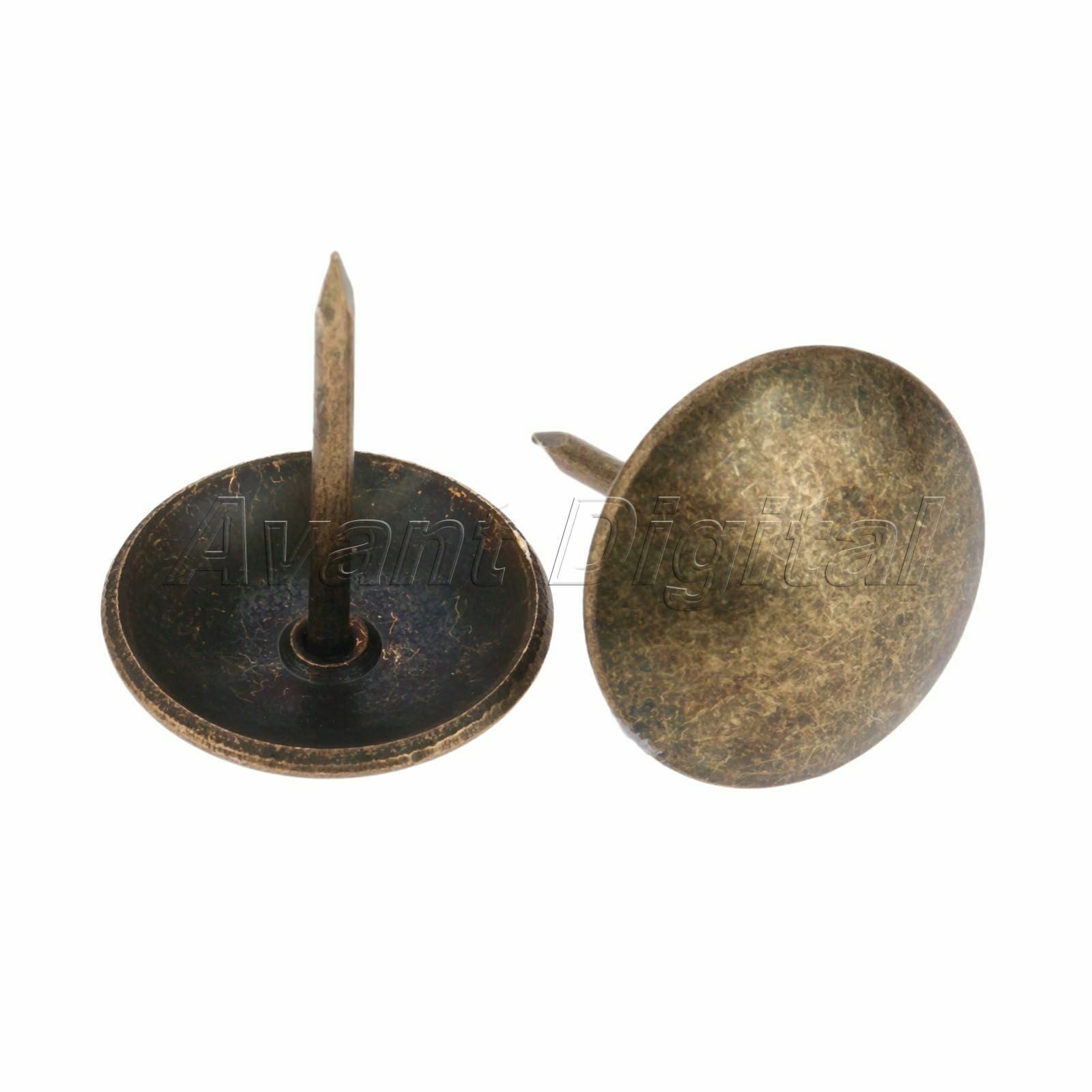 10pcs Upholstery Tacks Studs Pins Nails Sofa Jewelry Box Furniture Decorative