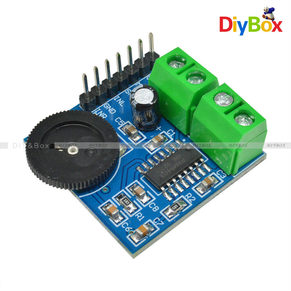 Mini PAM8403 2-Channel Double Track Power Amplifier Module Volume Adjustment