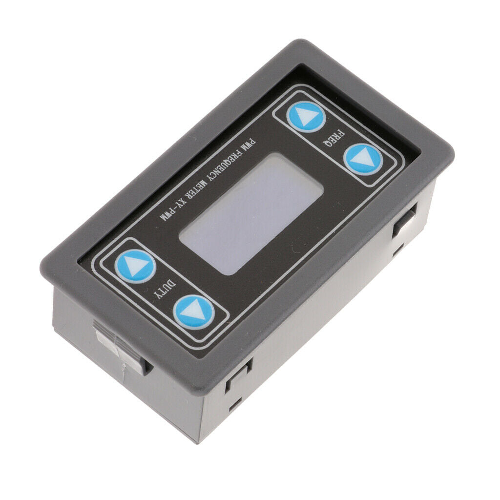 Signal Generator PWM Pulse Frequency Meter LCD Display Adjustable Duty Ratio