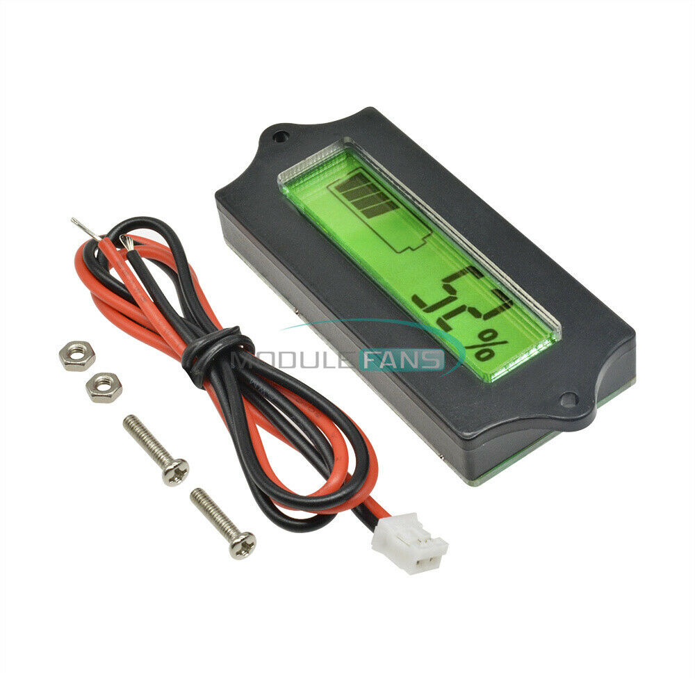 24v Acid lead batteries indicator Battery capacity digital LCD Tester voltmeter
