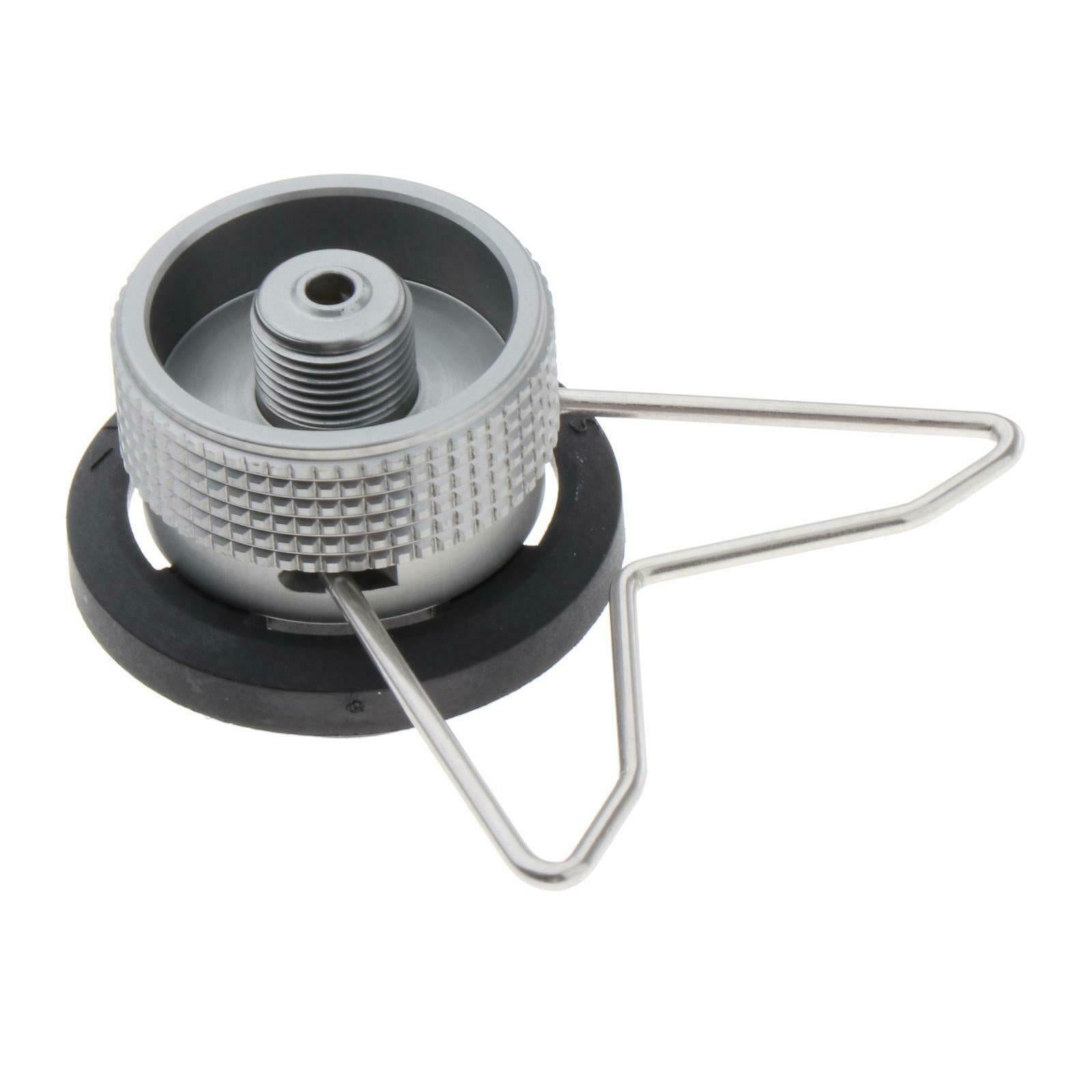 Outdoor Camping Gas Adapter Mini Stove Propane Converter Cylinder Coupler