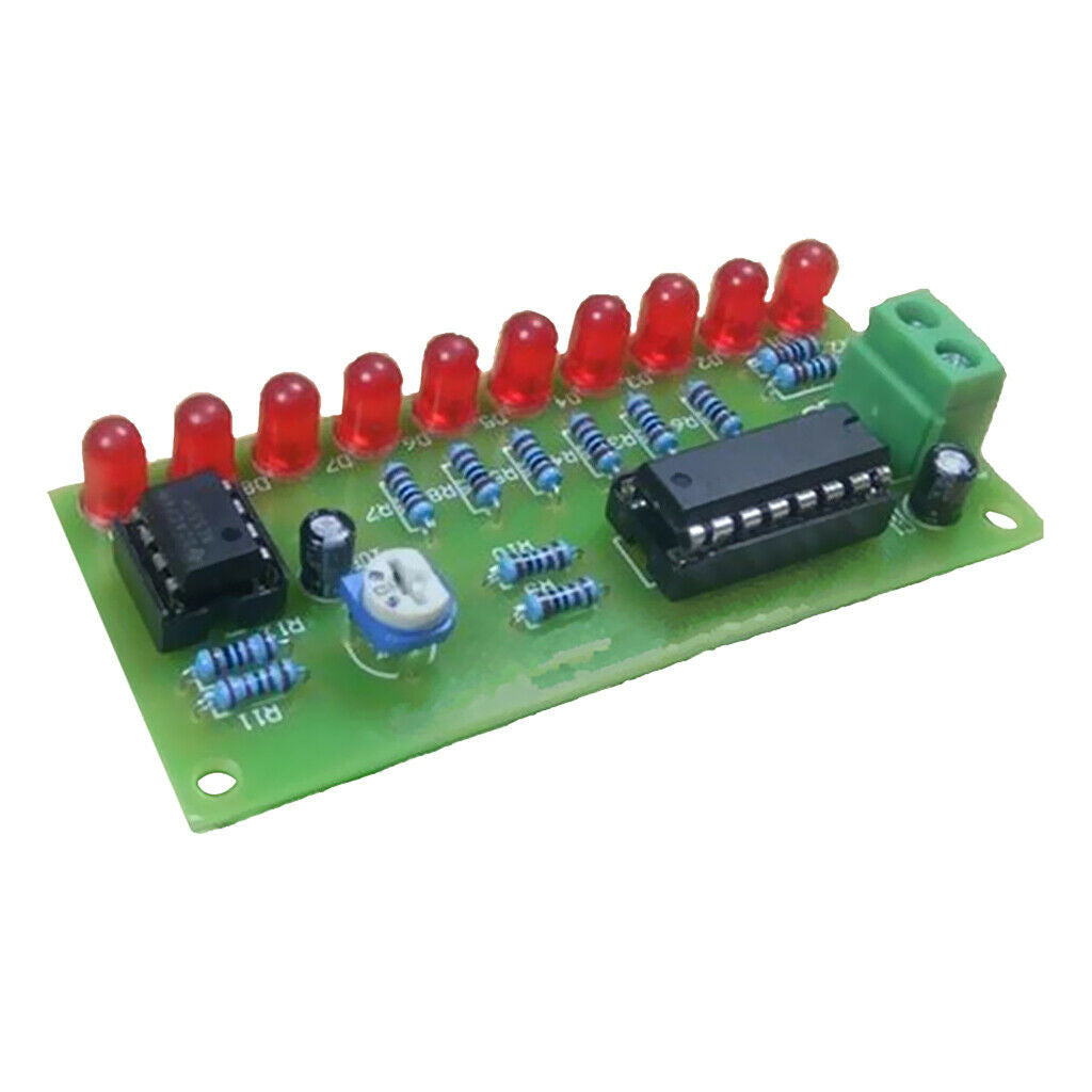 CD4017 NE555 Detonation Flash Light DIY Kit Welding Practice PCB Board