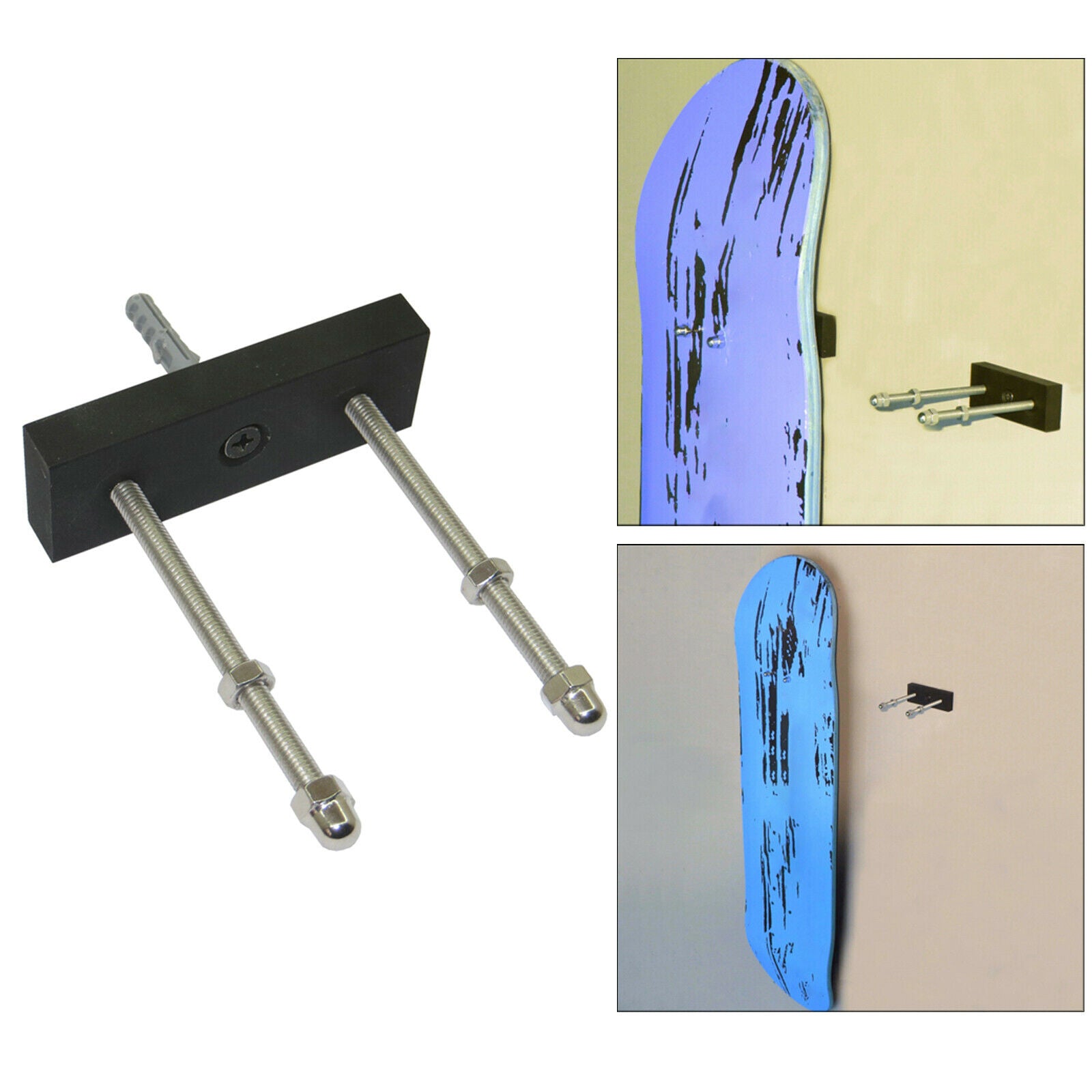 Skateboard Hook Save Space Premium Skateboard Rack Deck Floating Wall