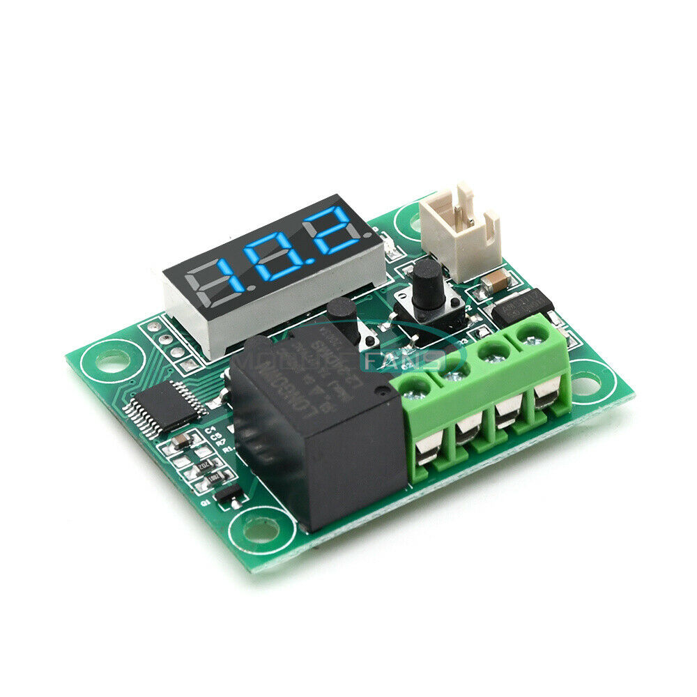 Digital DC 12V W1209 Blue LED Thermostat Temperature Control Switch Sensor